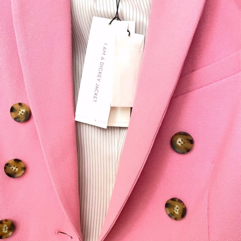 Veronica Beard Miller Dickey Jacket in Pink - Picture 5 of 5